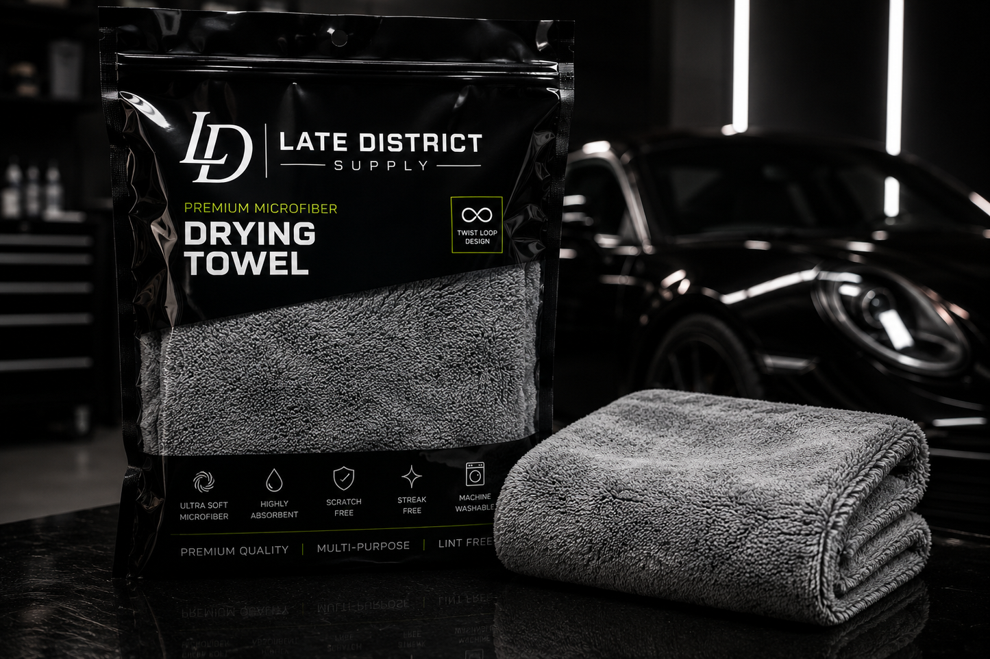 2 pack The Drying Beast™ — 16 x 16in Drying Towel