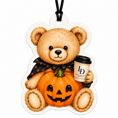 Late District Halloween Bear Air Freshener
