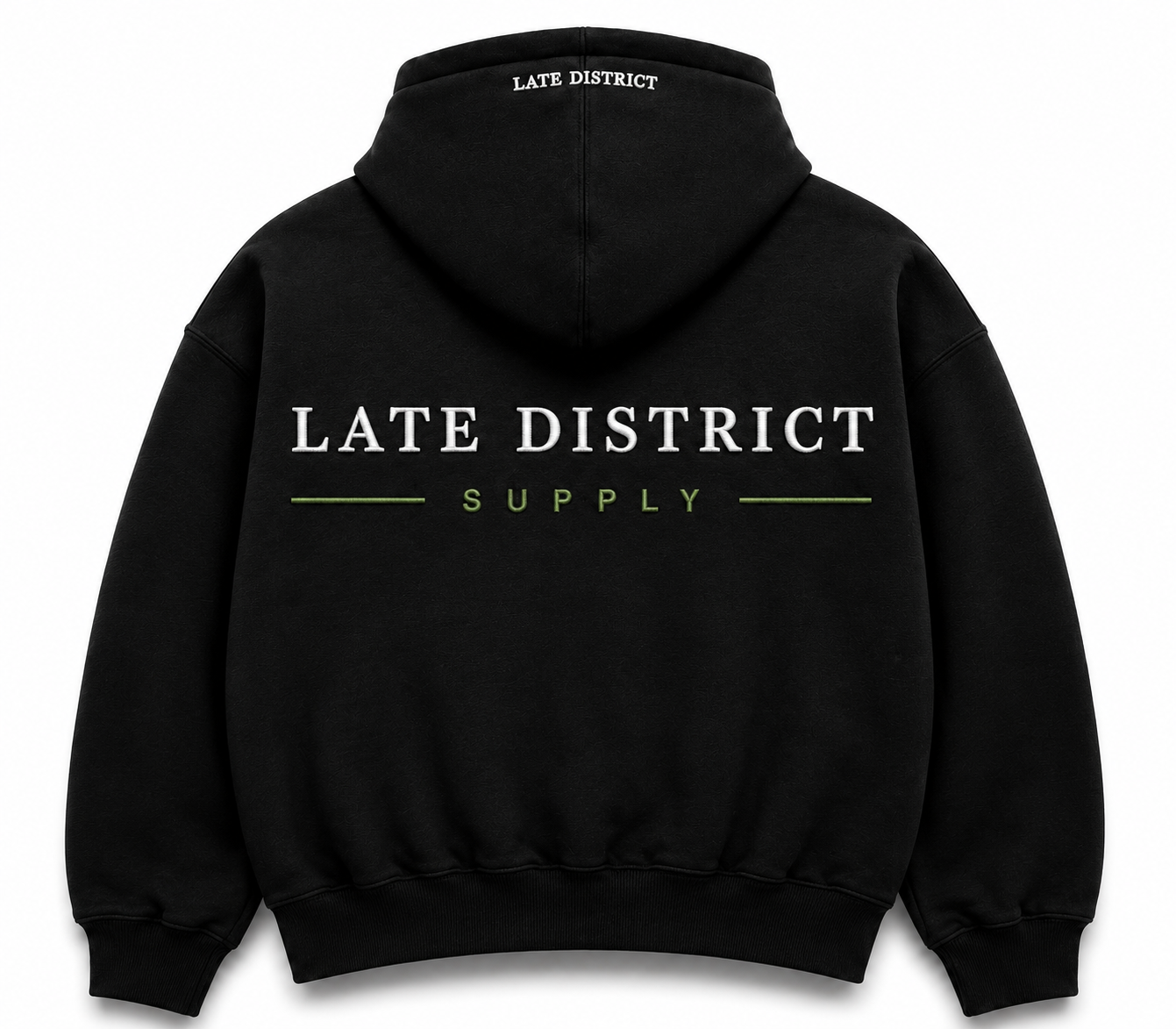Late District Supply Hoodie