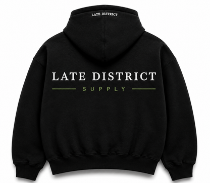 Late District Supply Hoodie